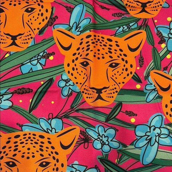 Colorful Leopard Print Bandanas Set - Picture 3 of 7